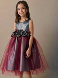 VESTIDO AFRODITA VINO JUNIOR