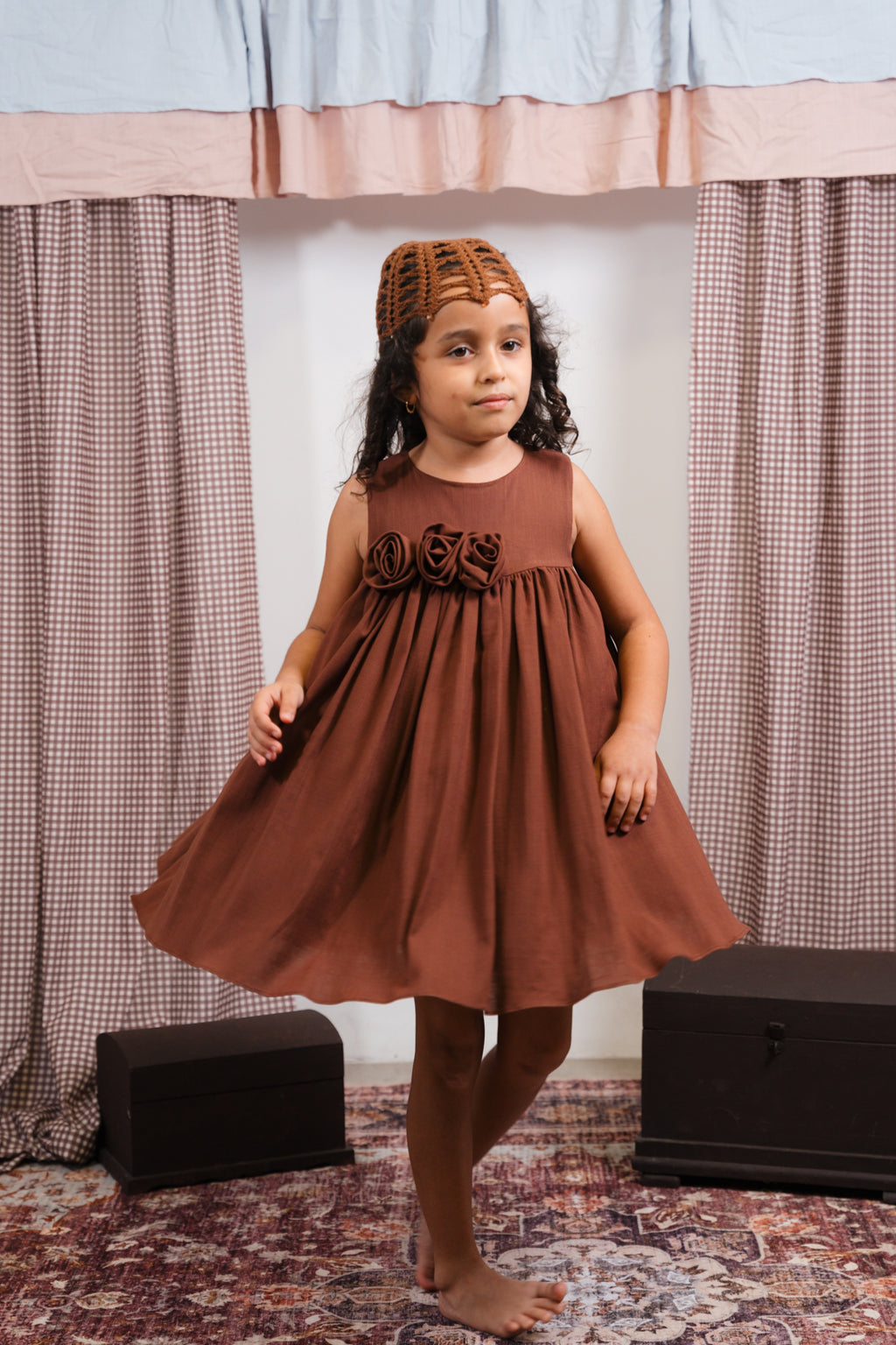 Vestido Amapola Cafe Niña