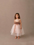 Vestido Gaia Coral Bebe