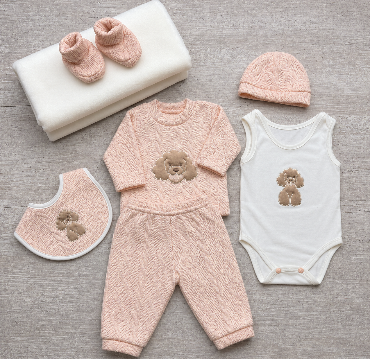 Primer Dia Artico Coral Bebe