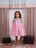 Vestido Hada Niña Rosa