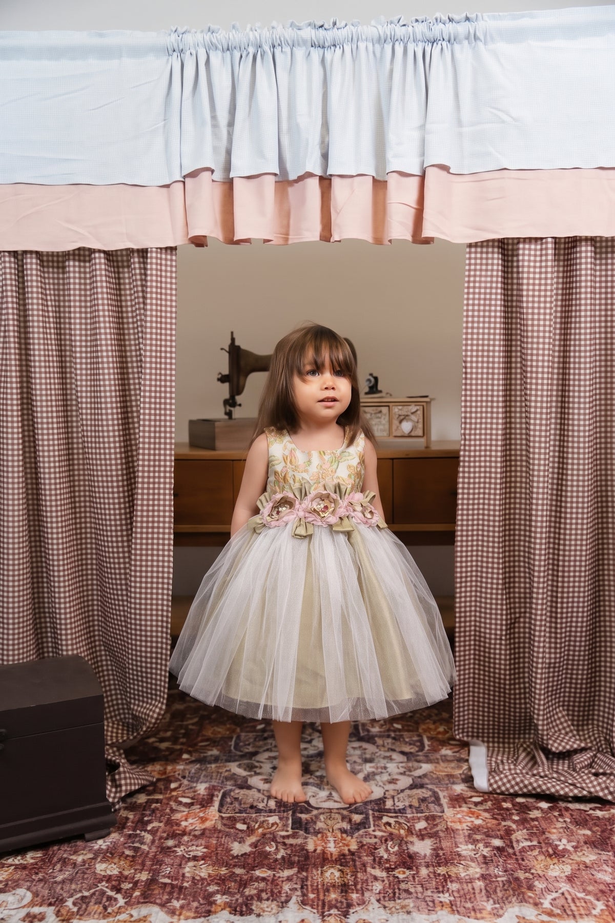 Vestido Hada Bebe Verde