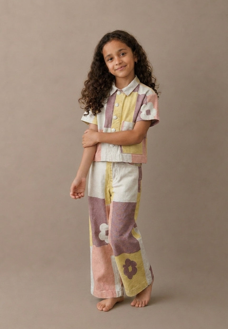 Chaleco Sudoku Amarillo Niña
