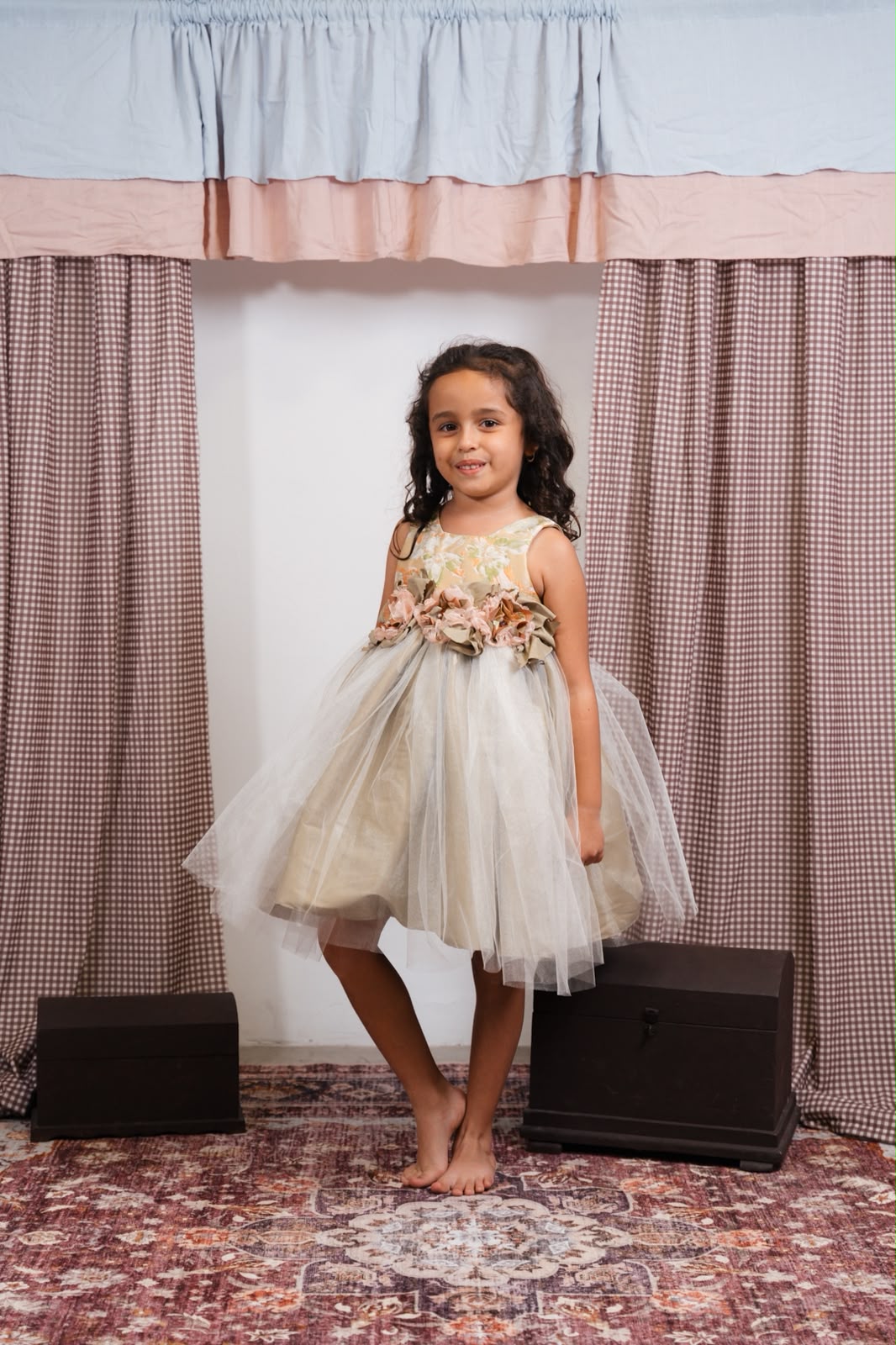 Vestido Hada Niña Verde