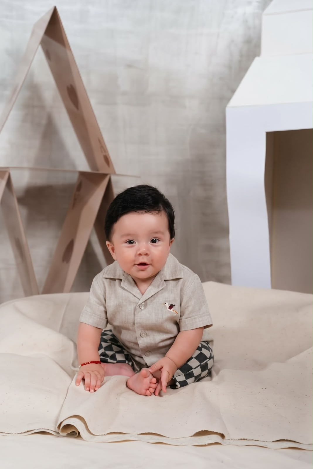 Camisa Macondo Bebe Khaki