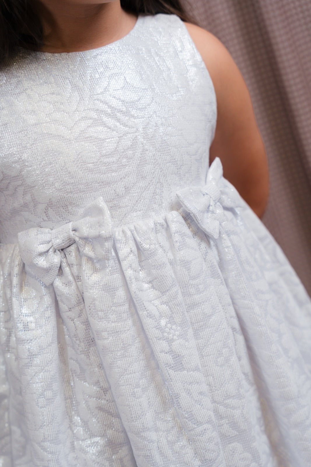 Vestido Mantel Blanco Bebe